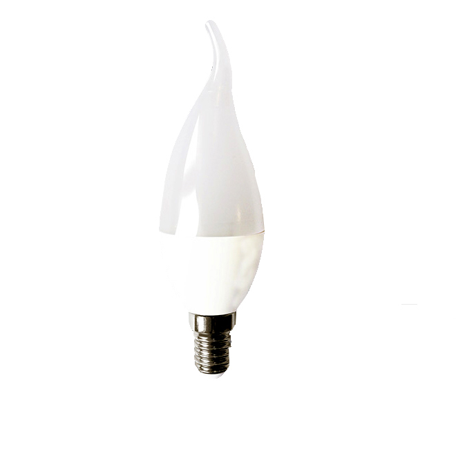 Factory  price decorative candle tailed LED 7w bulb