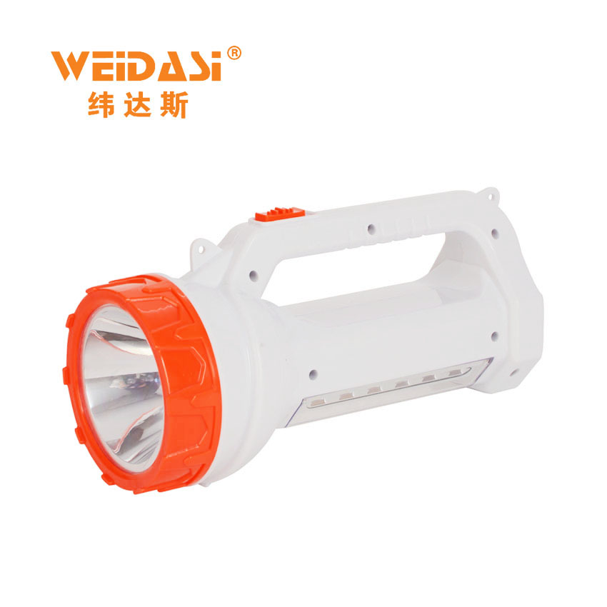 High Quality LED 2000 Lumens Torch Flash Light Long Distance Handle Searchlight