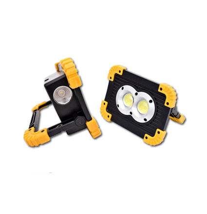 Portable  Dual COB LED Work Light Rechargeable Tent Lantern