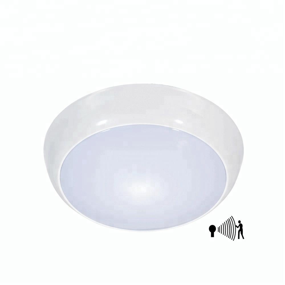 15W IP54 PC SMD5730 easy installing microwave sensor led ceiling light (PS-ML3008L-5730)