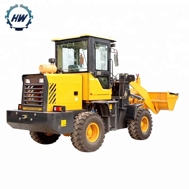 Tractor with front end avant mini loader and backhoe  mini
