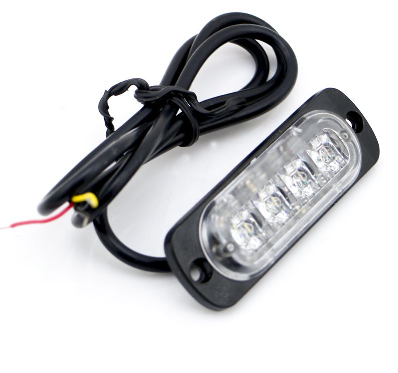 12W waterproof car led flashlight parts emergency led strobe for police car truck tractor forklift