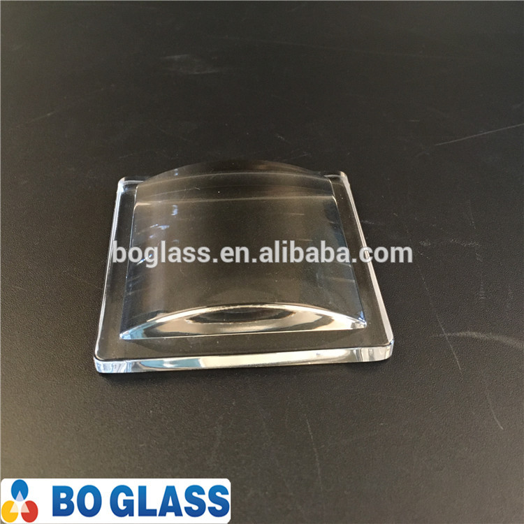 custom shape clear sapphire optical glass tubes sapphire glass cylinder lens