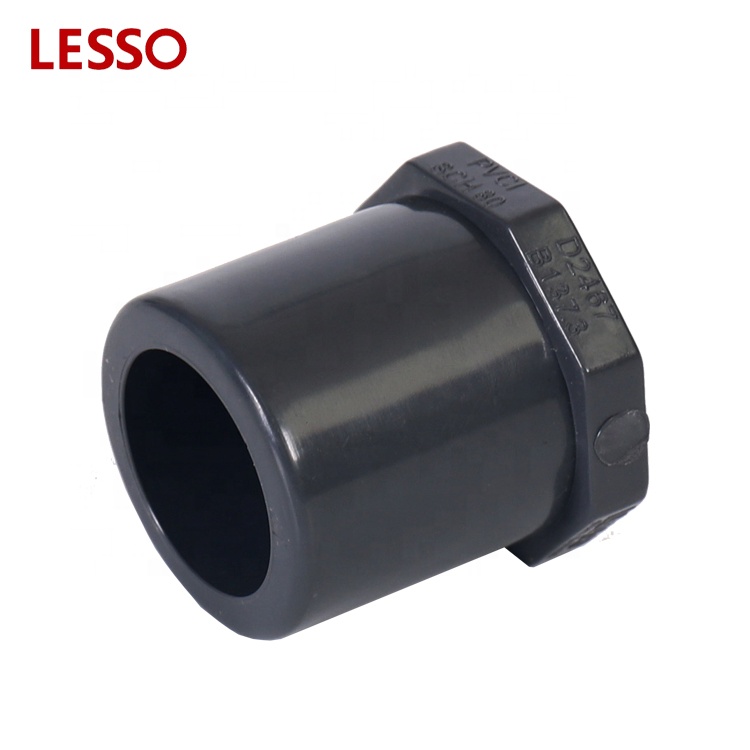 LESSO ASTM standard PVC SCH 80 Schedule 80 fittings plug