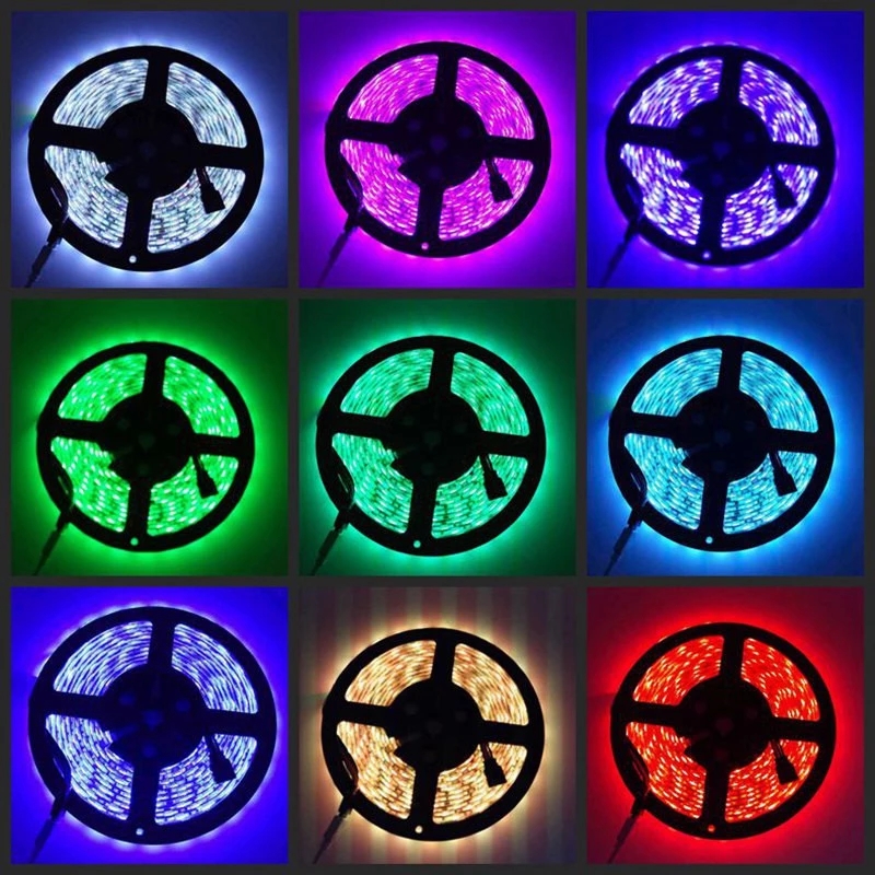 High quality 12v 5050 60led/m  Warm light IP65 waterproof Light strip