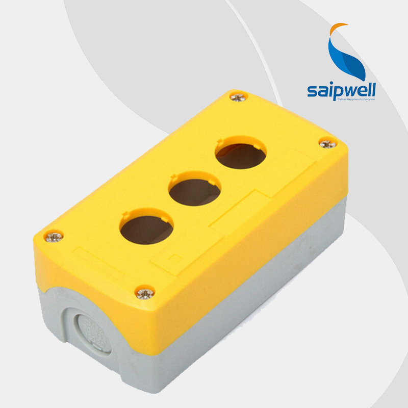 SAIPWELL J Three Ways 22mm Diameter Limit Switch Push Waterproof Button Box