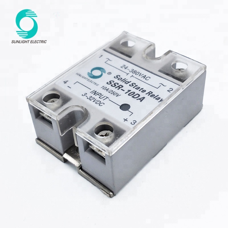 ZG3NC-216B SSR-16DA 3-32VDC to 24-240VAC 16 amp ssr solid state relay