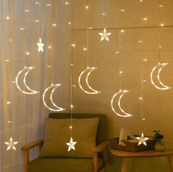 High quality Christmas Holiday Wedding led fairy window curtain string light led light curtain