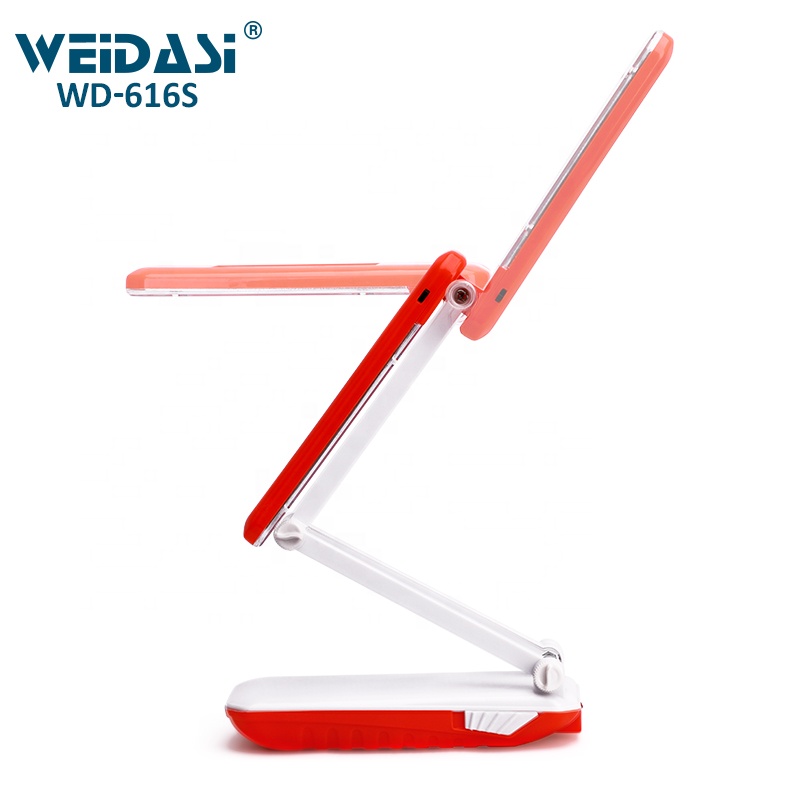 rechargeable solar table light foldable led desk lamp with USB port