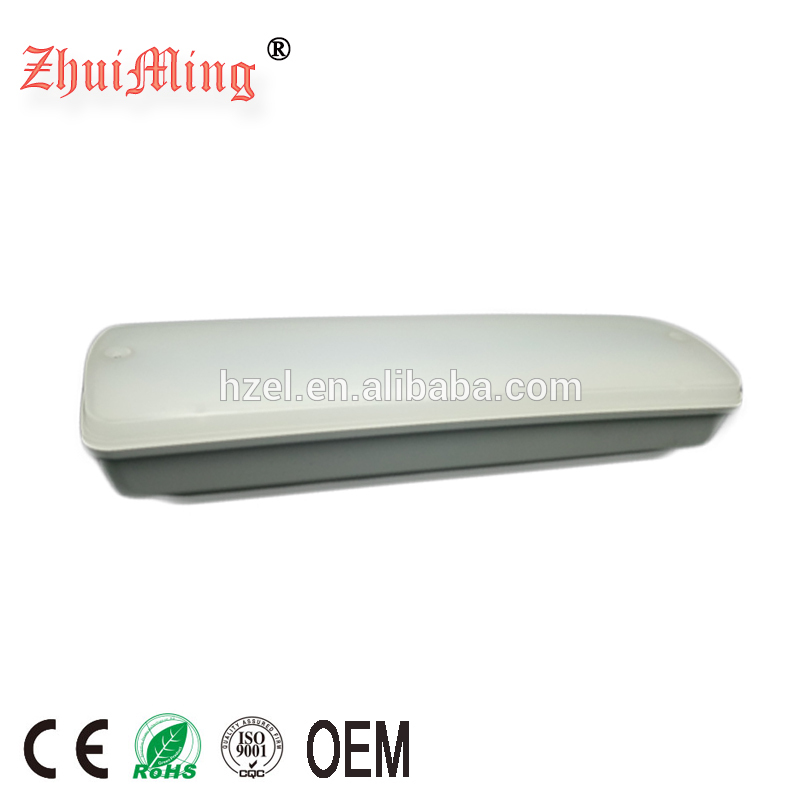 ABS plastic casing and pc top cover emergency light bulkhead emergency light