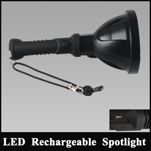 cree led flashlight police lights usb flashing led