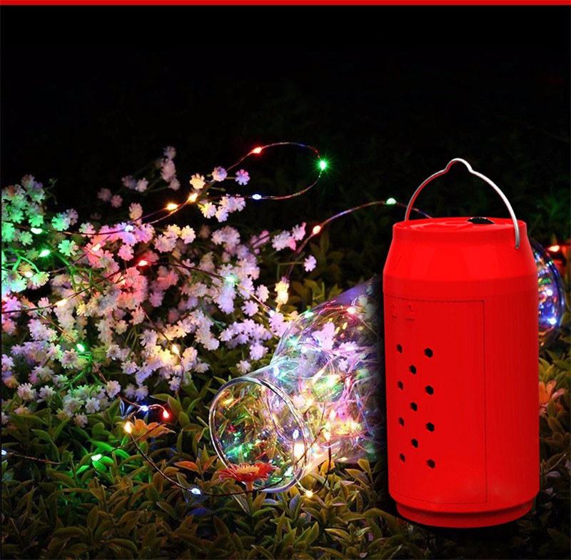 100 LED Indoor/Outdoor Copper Wire Salt Water  Powered Decoration Waterproof String Lights