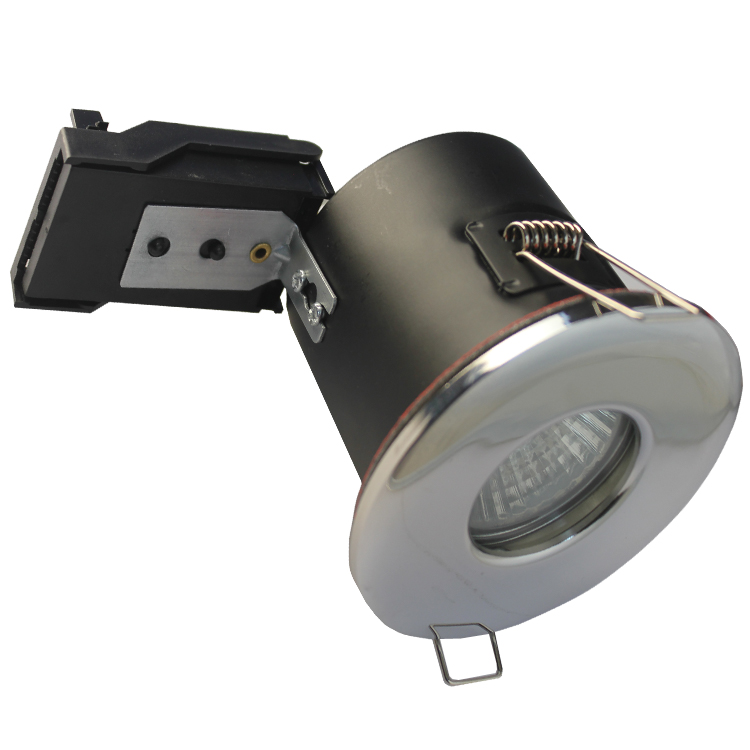 IP65 Die casting gu10 lampholder 90min flame proof fire protection downlight