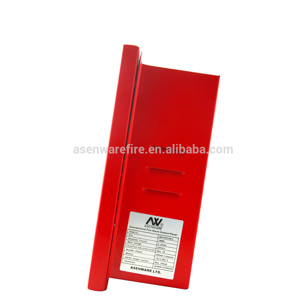 Asenware easy to operate conventional 4 zone fire alarm control panel