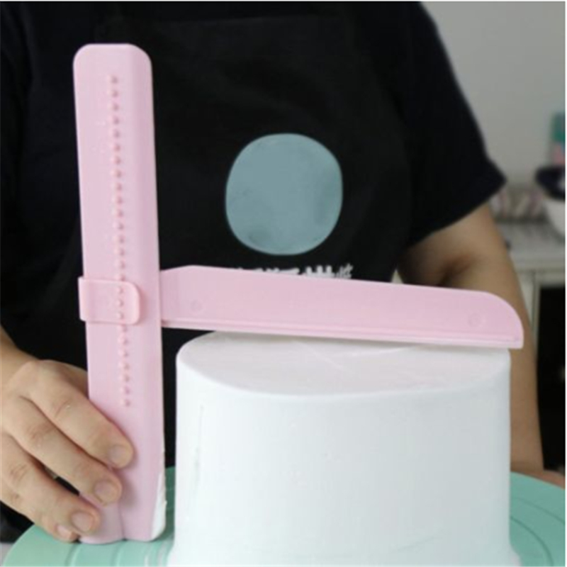 Cake flattened scraper Spatula Smoother Treatment Baking Pastry Tool Decorating Surface Treatment Kitchen Use