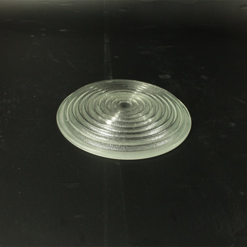 Wholesale pressed clear optical glass fresnel lens for studio lamp, LED stage light