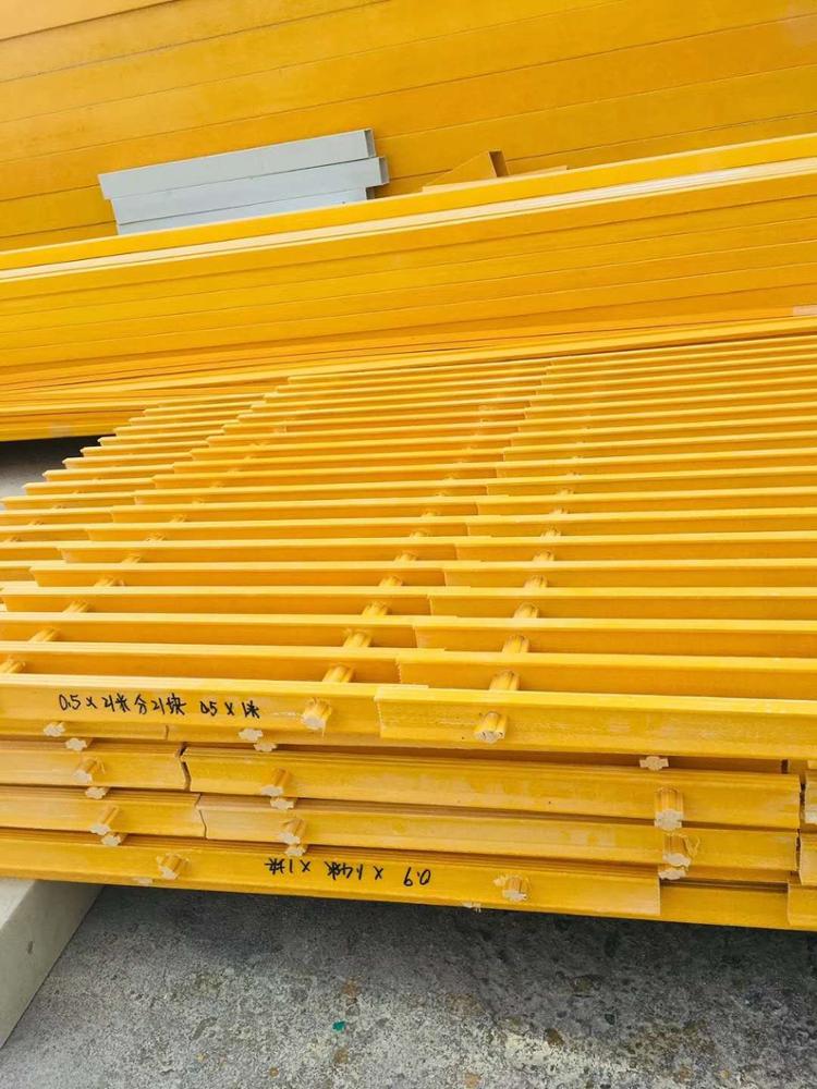 2019 Hot sale Greater Flexural Strength Than Timber pultruded FRP structural profiles