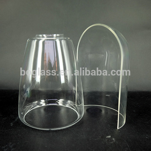 Whole&Half glass dome, glass dome for candle, bell jars cover