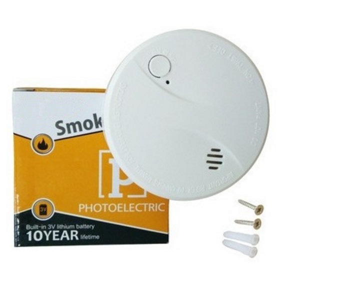 2019 security product stand alone smoke alarm 10 year battery with optical smoke sensor