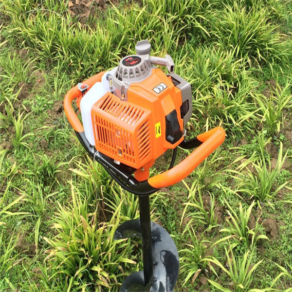 Tree Planting Digging Machines Engine 68cc Hole Digging Earth Drilling Machine