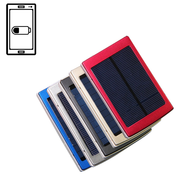 Outdoor mobile phone charging solar powerbank portable power bank with led light