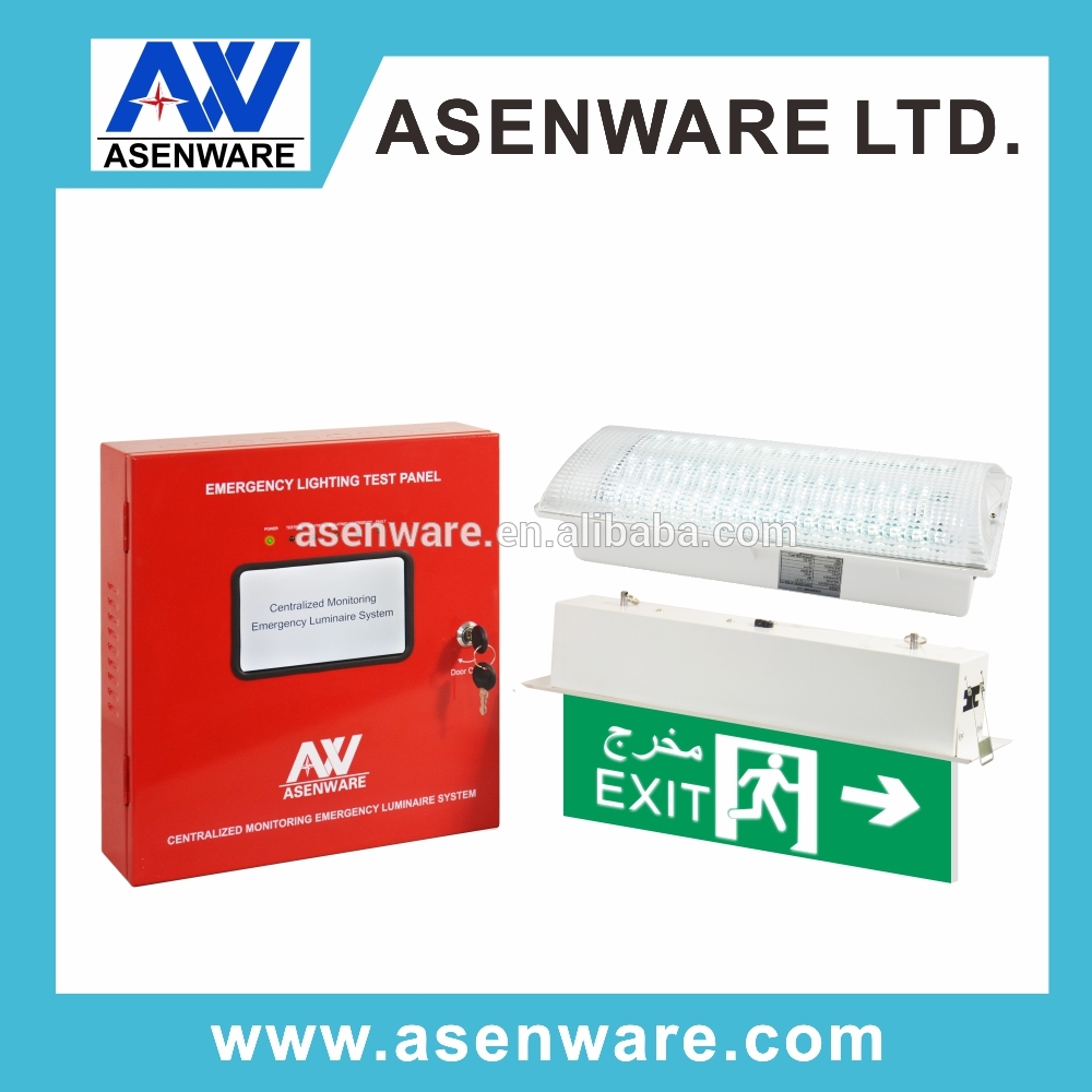 HRLM Explosion-proof LED Exit sign/led exit retrofit/led emergency light Fault Monitoring system