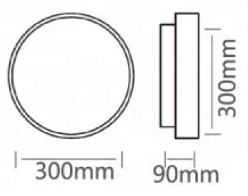 12W LED motion sensor light