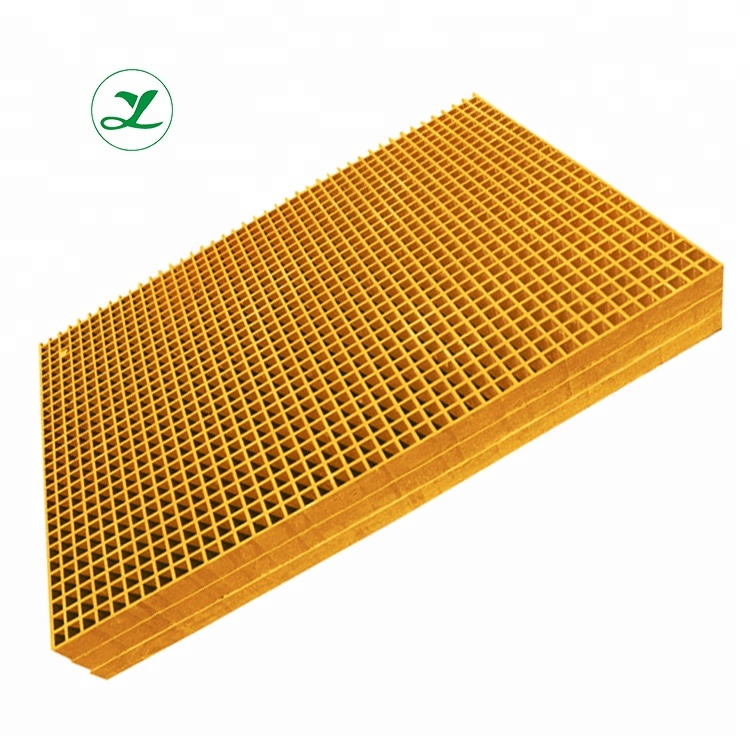 vinyl ester grating  plastic walkway grating fibreglass tree grating