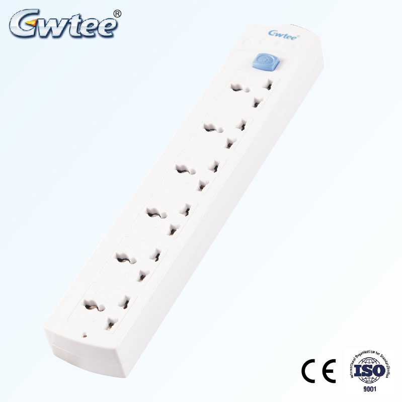 5 way electrical extension multi socket