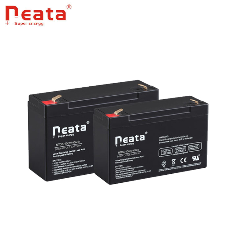 AGM 6v10ah rechargeable battery for outdoor camping