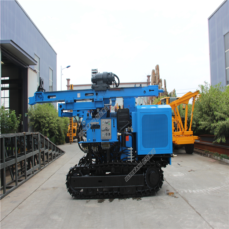 mini hydraulic Track  pile driver distributor
