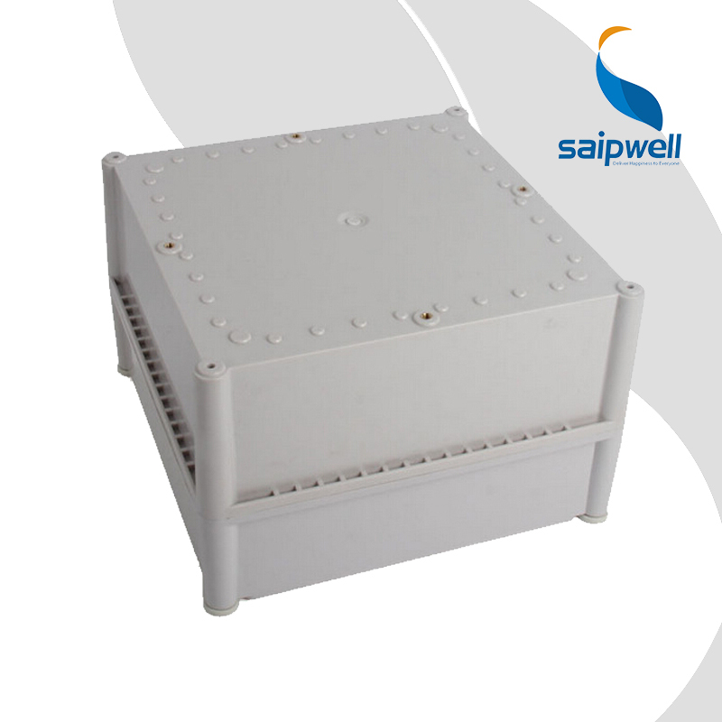 SAIP/SAIPWELL Box for Electrical Equipment 280*280*130mm Outdoor Electronic Showerproof Custom Plastic Enclosure