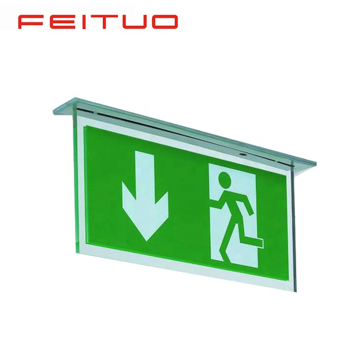 Professional cheap ceiling mounted emergency exit signs