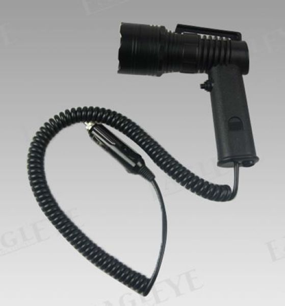 High quality LED Hunting spotlight Cree Flashlight Aluminum 10W Portable Rechargeable 12v military police equipment