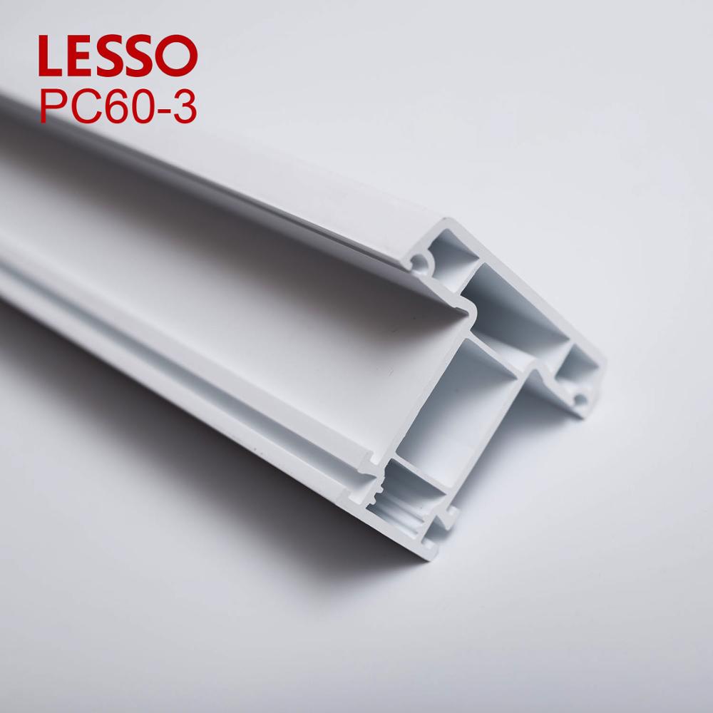 Plastic extrusion companies UPVC/PVC plastic profile for casement window