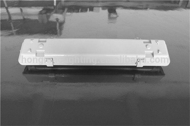 hot sale double T8 Tube 60cm full plastic pc housing IP65 IP66 led waterproof fixture tri-proof light fixture