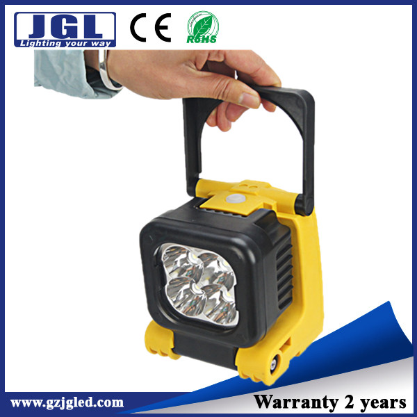 guangzhou China JGL 15W portable led work light with magnetic base led handheld work light with USB car rechargeable machine