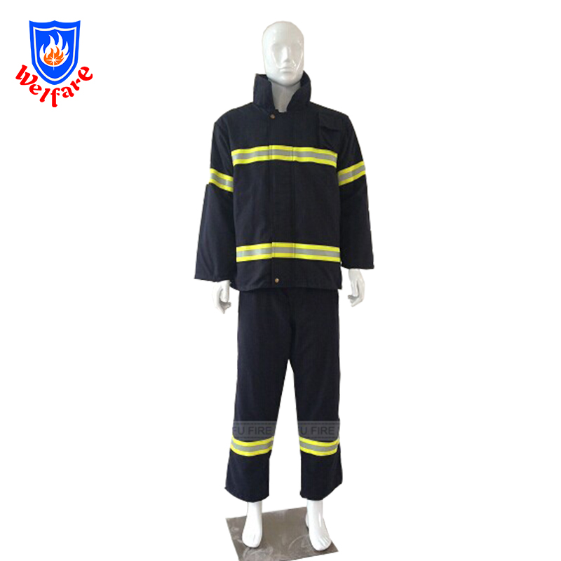 Fireman Suit double jacket 02- cotton