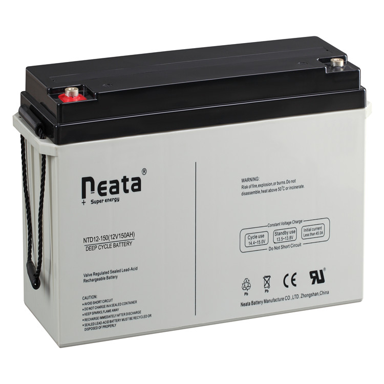 12V 150Ah Deep Cycle Battery Lead Acid Battery AGM BATTERY CE IEC 60896 IEC6001 Certificated