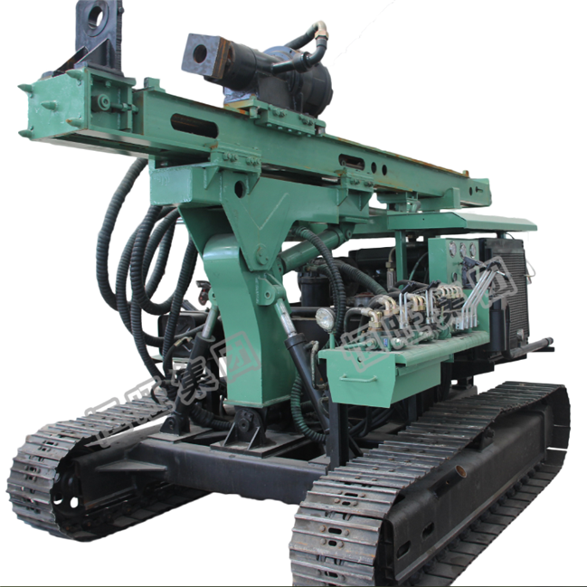 400mm depth drilling pole pile machine solar pile foundation drilling