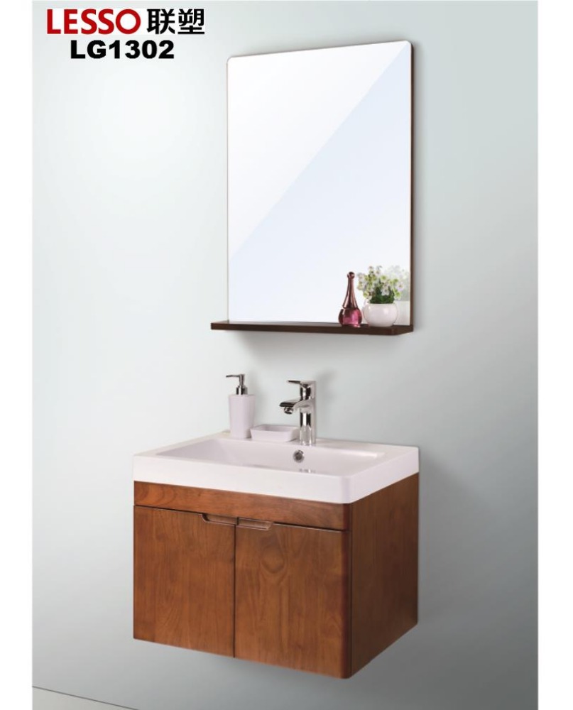 LG1302 LESSO simple design lacquer cabinet bathroom/bathroom vanity cabinet