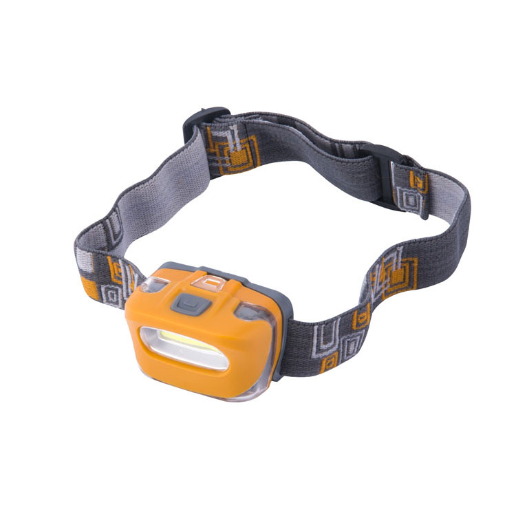 3 Watt Hunting Running Head Light COB LED Headlamp with Adjustable Strap