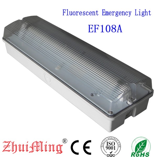 Emergency Power Pack Fluorescent Light Fixtures Bulkhead Light