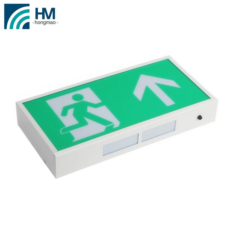 Green Acrylic Board LED Emergency Exit Box Lights