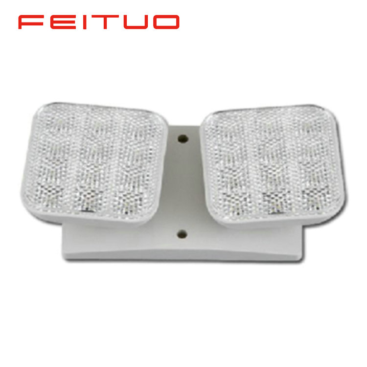 Indoor double head remote lamp  led emergency light exit