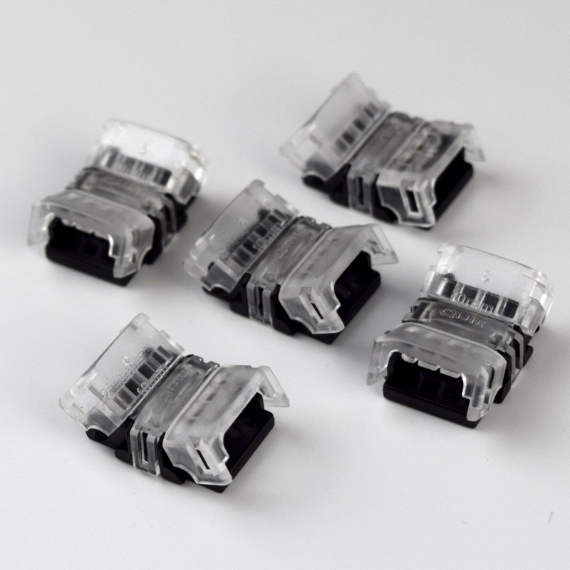 2 Pin 8mm 10mm waterproof led strip light Connector for SMD 3528 5050 single color led strip
