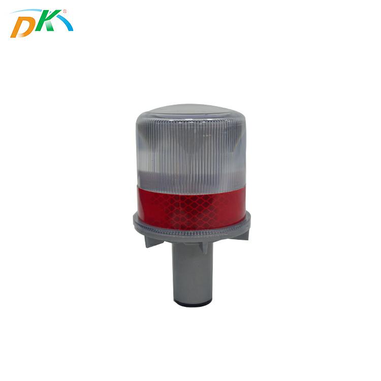 DK super bright LED solar cone traffic road control flashing cone light