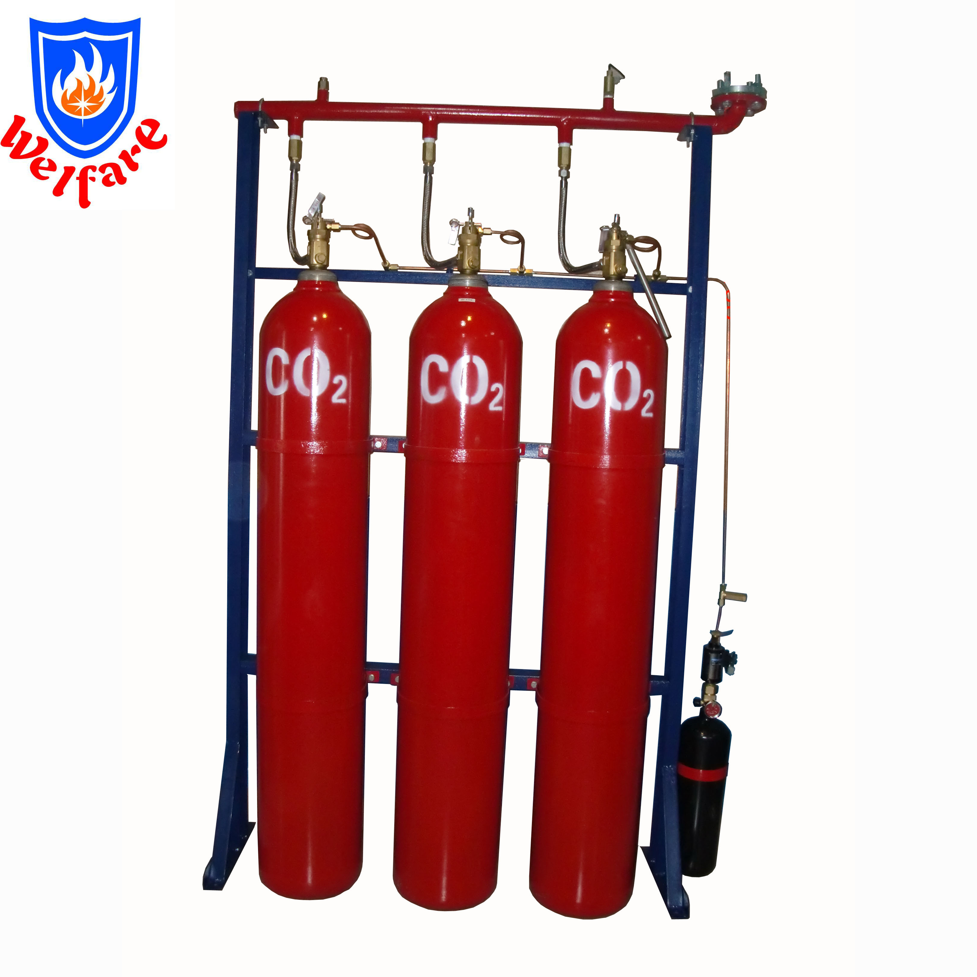 clean agent high pressure co2 auto fire extinguishing system