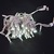 Solar outdoor led round ball rope christmas string lights