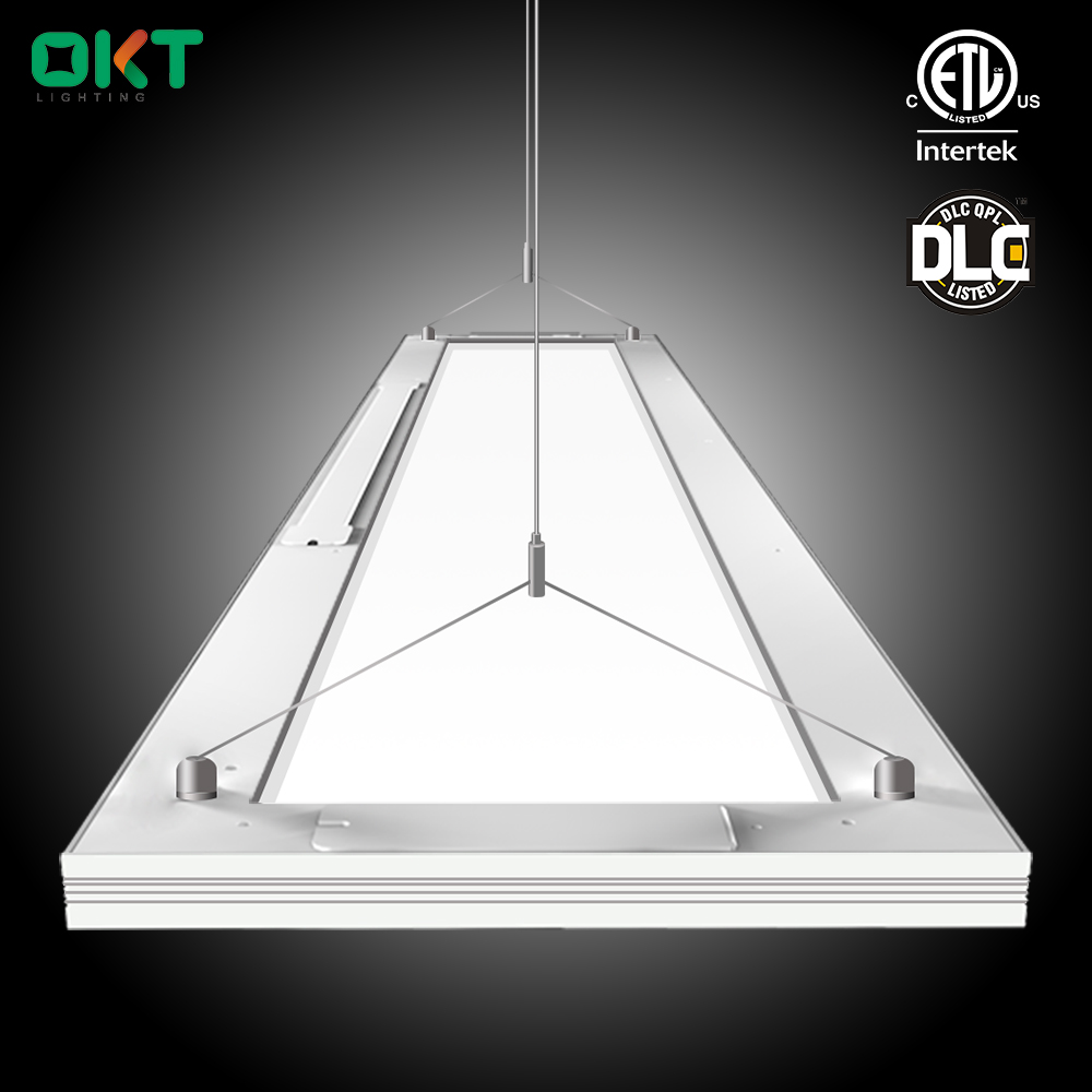 ETL DLC GS CE Indirect/Direct LED Linear Suspended Office Lighting